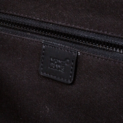 Montblanc Black Textured Leather Extreme Rucksack Backpack