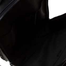 Montblanc Black Textured Leather Extreme Rucksack Backpack