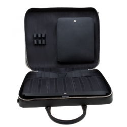 Pre Owned Montblanc Black Leather Meisterstück Briefcase