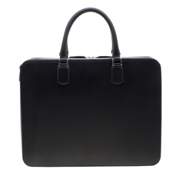 Pre Owned Montblanc Black Leather Meisterstück Briefcase