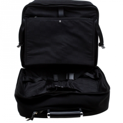 Montblanc Black Fabric and Leather Nightflight On Board Trolley