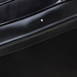 Montblanc Black Fabric and Leather Nightflight On Board Trolley