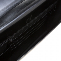 MontBlanc Black Leather Meisterstuck Single Gusset Briefcase