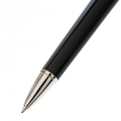Montegrappa Parola Black Resin Silver Tone Ballpoint Pen