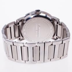 Montegrappa White Stainless Steel Parola Men's Wristwatch 40MM