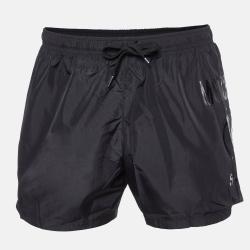 Black Drawstring Swim Shorts