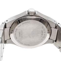 Pre Owned Movado Black Stainless Steel Defio Men's Wristwatch 40MM