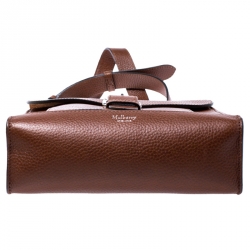 Pre Owned Mulberry Tan Leather Messenger Bag