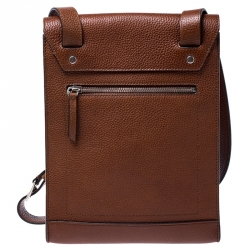 Pre Owned Mulberry Tan Leather Messenger Bag