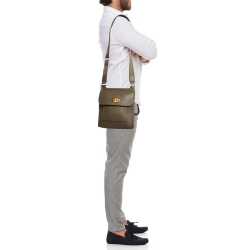Mulberry Beige Leather Antony Messenger Bag
