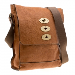 Mulberry Brown Leather Brynmore Messenger Bag