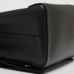 Mulberry Black Grain Leather Small Chiltern Backpack