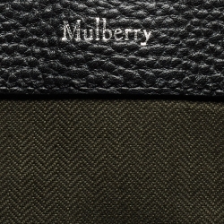 Mulberry Black Grain Leather Small Chiltern Backpack