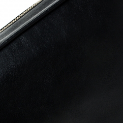 Mulberry Black Leather Wash Case