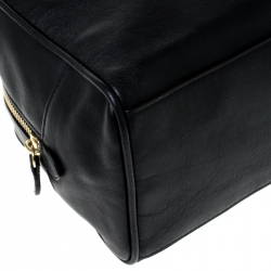 Mulberry Black Leather Wash Case