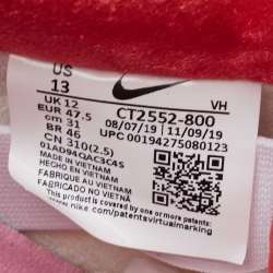 Pre Owned Nike SB Dunk Pink Velvet Strangelove Low Top Sneakers Size 47.5