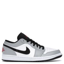 Pre Owned Nike Jordan 1 Low Light Smoke Grey Sneakers Size EU 42.5 (US 9)