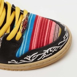 Nike SB Dunk Multicolor Leather  Low Top What The Paul Sneakers Size 42