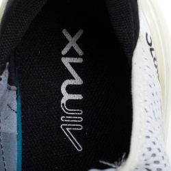 Nike Air Max 270 White Mesh And Fabric Low Top Sneakers Size 43