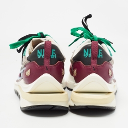 Nike x Sacai Multicolor Mesh and Suede Vaporwaffle Sneakers Size 43