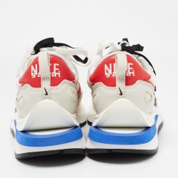 Nike x Sacai Multicolor Mesh and Suede Vaporwaffle Sneakers Size 40.5