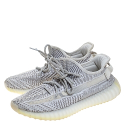 Pre Owned حذاء رياضي ييزي x اديداس غير عاكس Boost 350 Static مقاس 38.5