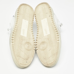 Off-White White Canvas and Suede 5.0 Sneakers Size 44