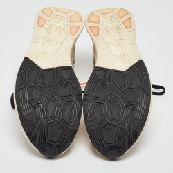 Pre Owned Off-White x Nike White Mesh Zoom Fly Sneakers Size 44