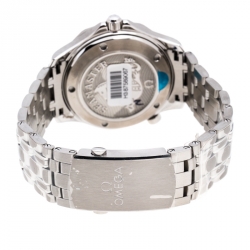 Pre Owned Omega Black Stainless Steel Seamaster 212.30.41.20.01.003 Men's Wristwatch 41 MM