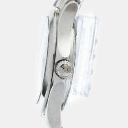 Pre Owned Omega Silver Stainless Steel Seamaster Quartz Men's Wristwatch 36 mm