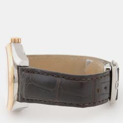 مملوكة مسبقًا ساعة يد رجالية أوميغا سيماستر أكوا تيرا أوتوماتيك ذهب وردي ستانلس ستيل 41.5 مم