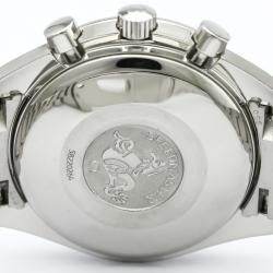 Pre Owned Omega Silver Stainless Steel Speedmaster Men's Wristwatch 39MM