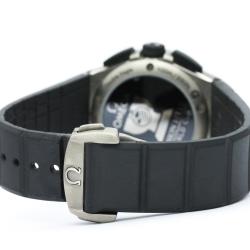 Pre Owned Omega Carbon Titanium Constellation Double Eagle Men's Wristwatch 35MM