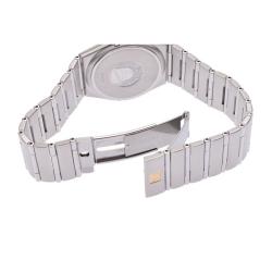 Omega White Stainless Steel Constellation Men's Wristwatch 33MM