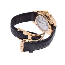 Omega Silver 18K Yellow Gold De Ville Co-Axial Men's Wristwatch 40MM