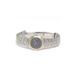 Omega Grey Stainless Steel Seamaster Polaris Men's Wristwatch 32MM