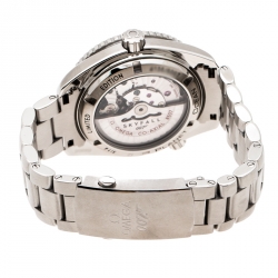 Pre Owned Omega Black Stainless Steel Seamaster Planet Ocean 600M James Bond 007 "SKYFALL" Limited Edition Men's Wristwatch 42 mm