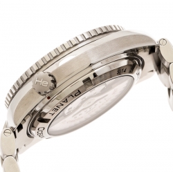 Pre Owned Omega Black Stainless Steel Seamaster Planet Ocean 600M James Bond 007 "SKYFALL" Limited Edition Men's Wristwatch 42 mm