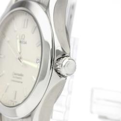 Omega Silver Stainless Steel Seamaster Chronometer 2501.33 Men's Wristwatch 36MM