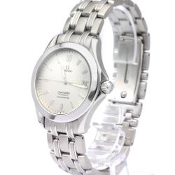 Omega Silver Stainless Steel Seamaster Chronometer 2501.33 Men's Wristwatch 36MM