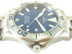 Omega Blue Stainless Steel Seamaster Professional 2265.80 Men's Wristwatch 41MM