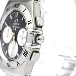 Pre Owned Omega Gray Stainless Steel Constellation Chronograph 1542.40 Men's Wristwatch 37MM