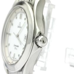 Pre Owned Omega White Stainless Steel Seamaster 120M 2511.20 Men's Wristwatch 36 MM