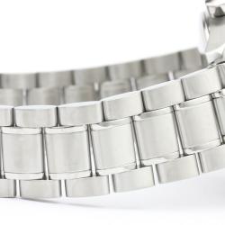 Pre Owned Omega Silver Stainless Steel Speedmaster Triple Date 3523.30 Men's Wristwatch 39MM