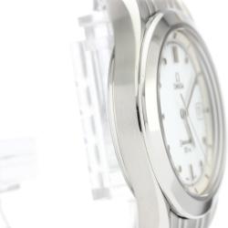 Pre Owned Omega White Stainless Steel Seamaster 120M 2511.20 Men's Wristwatch 36MM