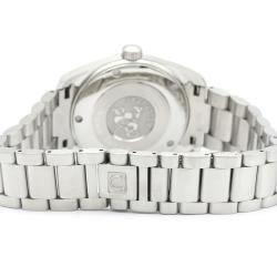 Pre Owned Omega Silver Stainless Steel Seamaster Aqua Terra 2518.30 Men's Wristwatch 36MM