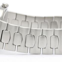 Pre Owned Omega Black Stainless Steel 18K Yellow Gold Seamaster Polaris 396.1022 Men's Wristwatch 31MM