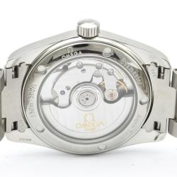 Pre Owned Omega Silver Stainless Steel Seamaster Aqua Terra 2504.30 Men's Wristwatch 36MM
