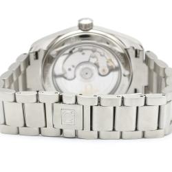 Pre Owned Omega Silver Stainless Steel Seamaster Aqua Terra 2504.30 Men's Wristwatch 36MM