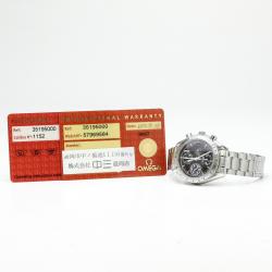 Omega Carbon Stainless Steel Speedmaster Racing Michael Schumacher 3519.50 Men's Wristwatch 39MM